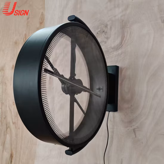 中国 中国カスタム屋外防水アクリル ライト ボックス回転看板